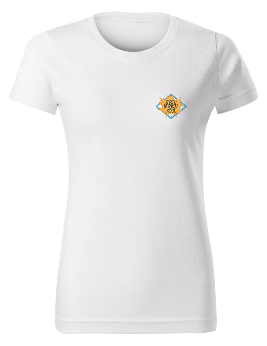 Naiste T-särk, valge