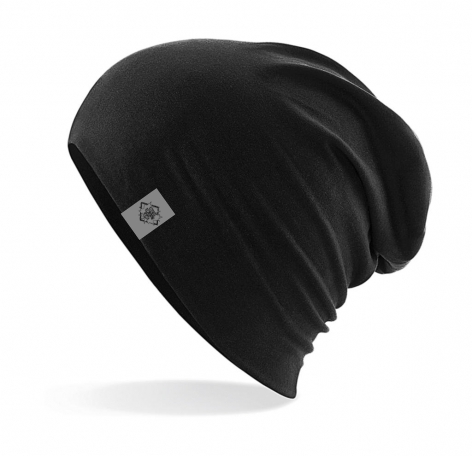 Puuvillane müts, must