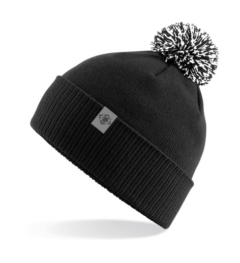 Tutimüts, must-valge