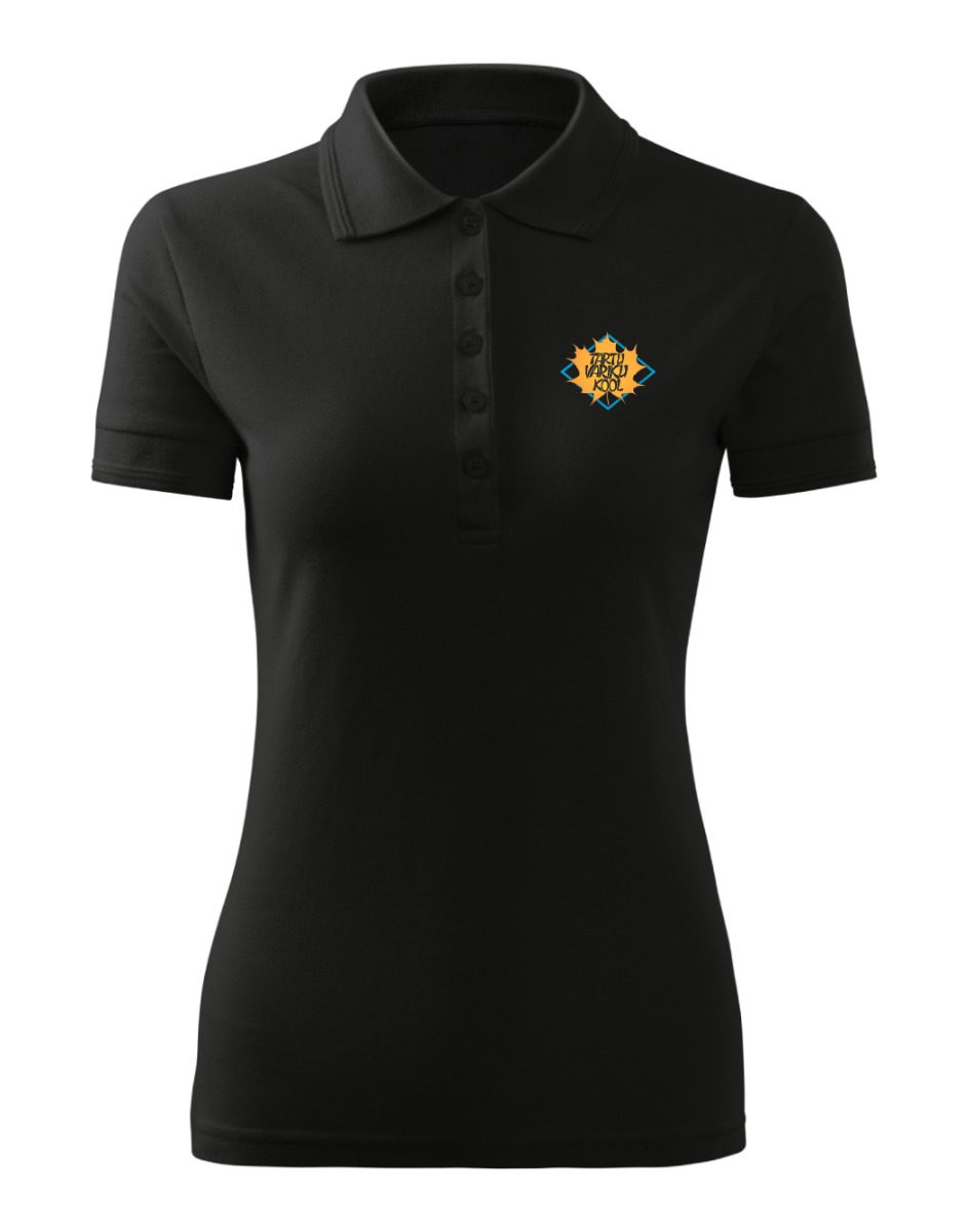 Naiste polosärk, must