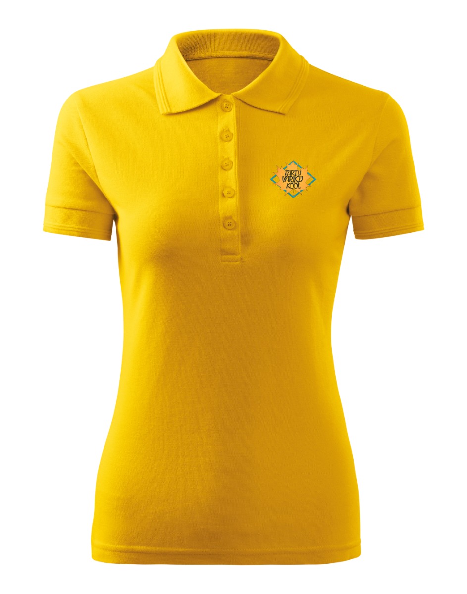 Naiste polosärk, kollane