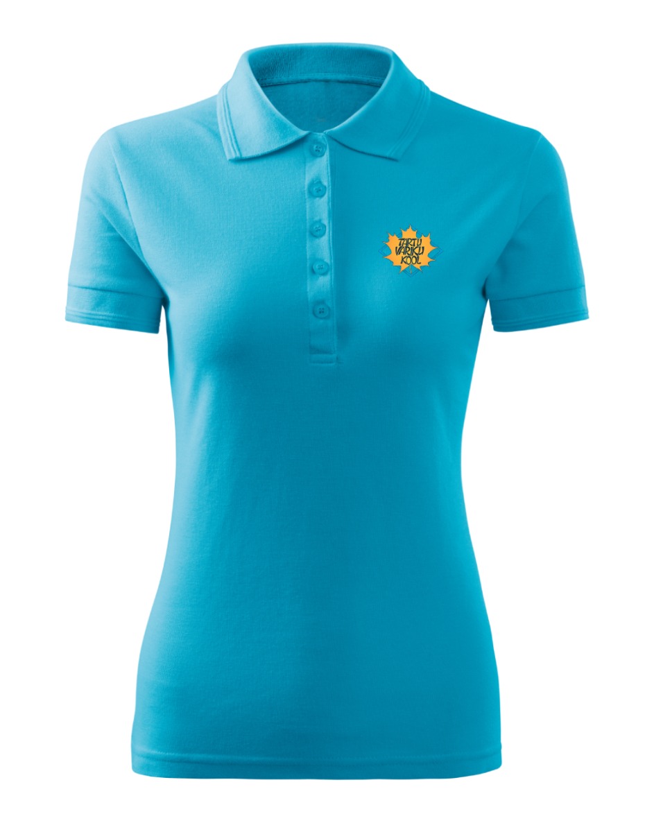Naiste polosärk, türkiis