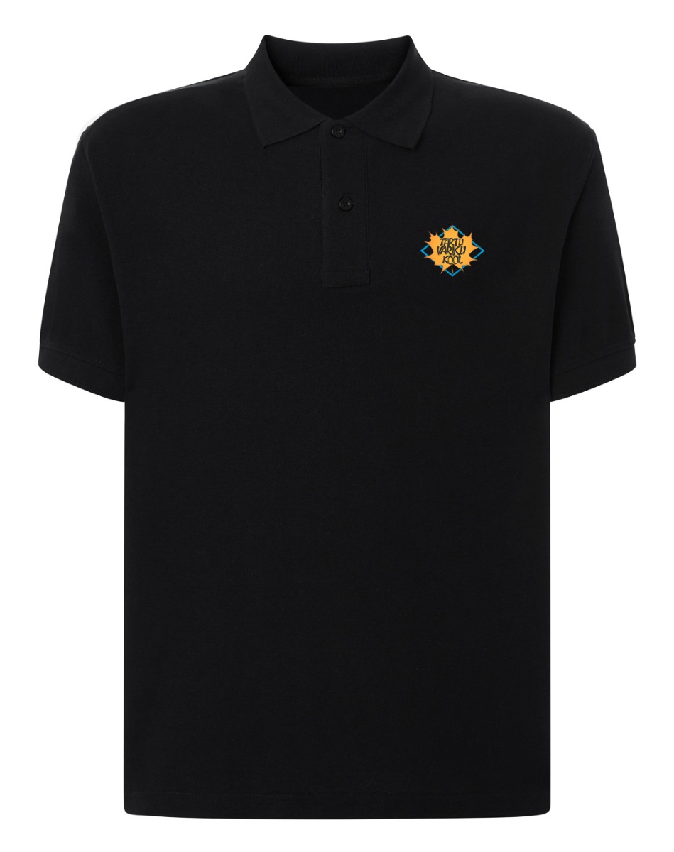 Meeste polosärk, must