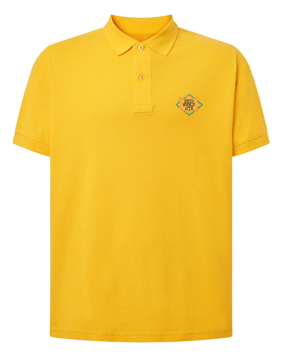 Meeste polosärk, kollane